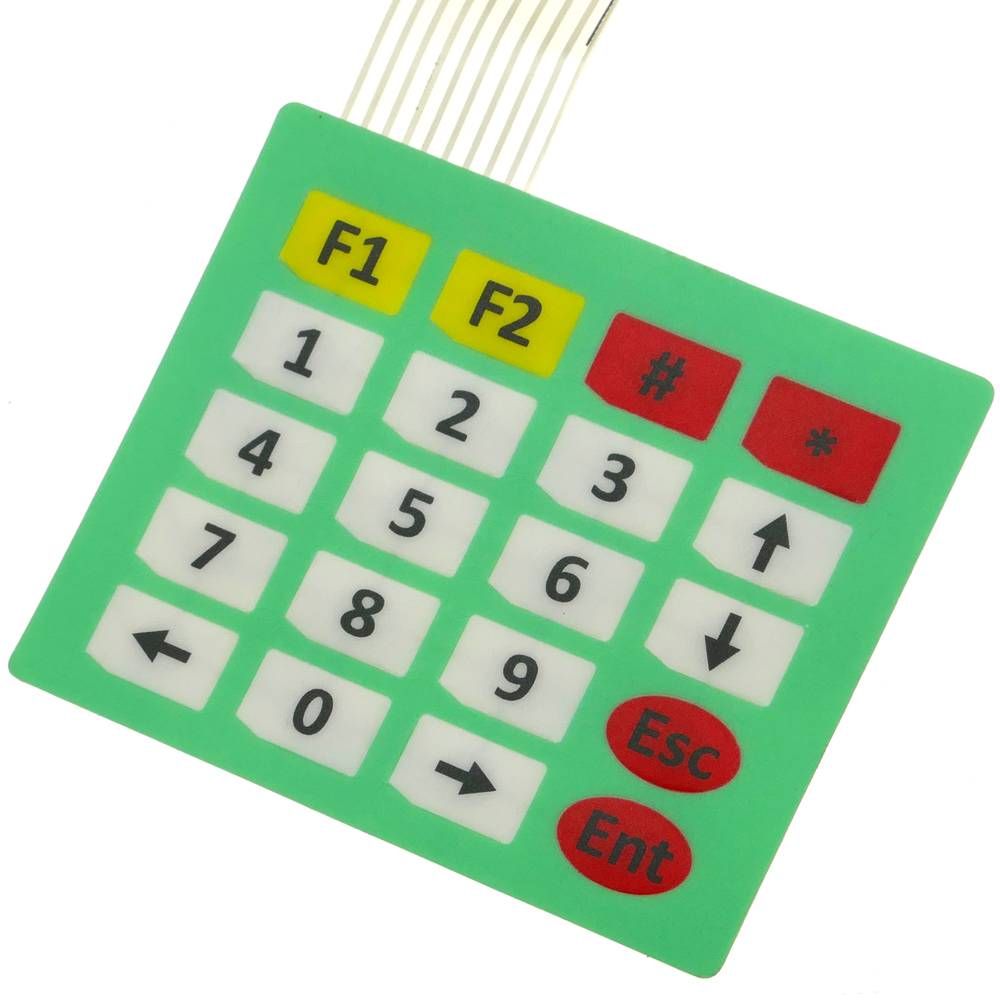Clavier à membrane de 20 touches 4x5