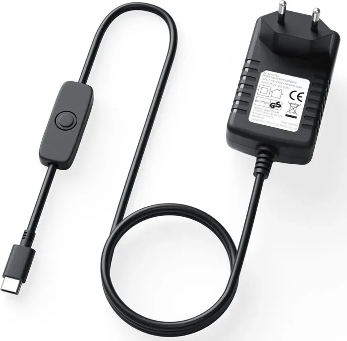 Alimentation 5V 3A type C USB pour Raspberry Pi 4