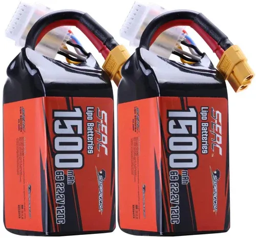 Batterie LiPo 22,2V 6S 1500mah 55C