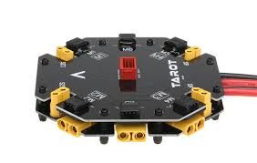 Tarot High Current Heavy lift 12S 480A PDB &amp; 6X Signal Hub – TL2996