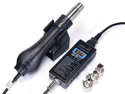 R3 KADA 887 Digital Hot Air Rework Station (portable)