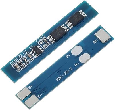 Carte de protection BMS 2S 7.4V 3A pour batterie lithium 18650