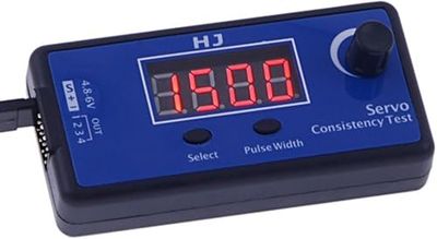 How to use HJ Digital Servo motor and ESC tester