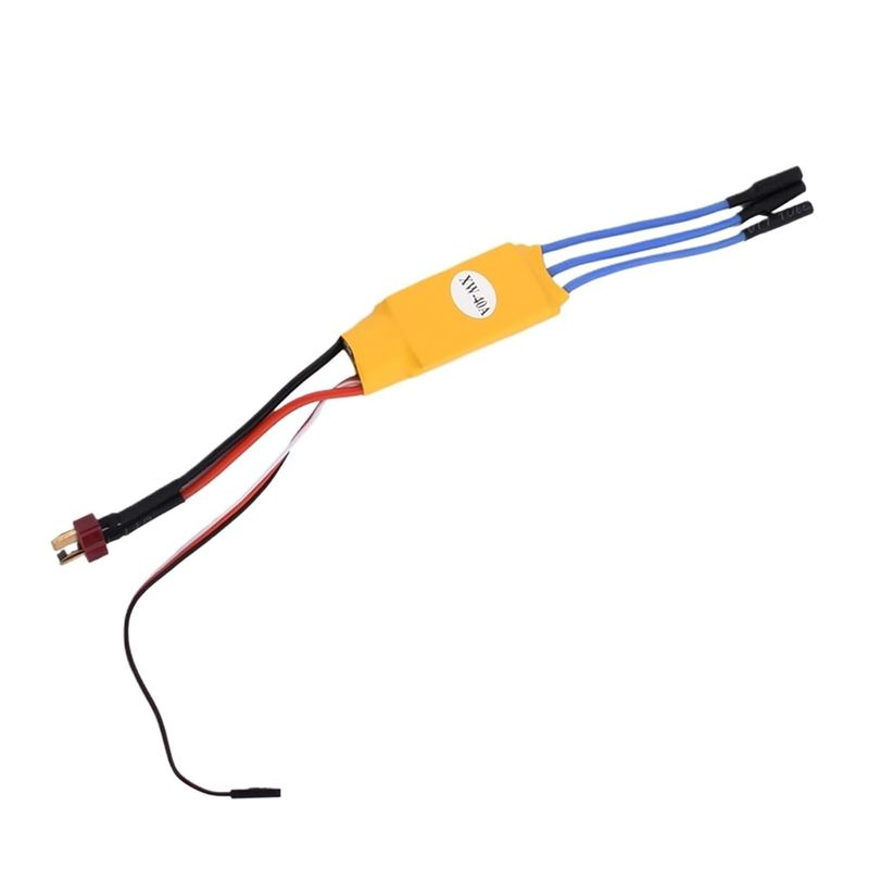 Dilwe RC étanche ESC, contrôleur de Vitesse électronique étanche ESC brossé 3S 160A avec Manuel pour Voiture RC 1/12 (ou Lager