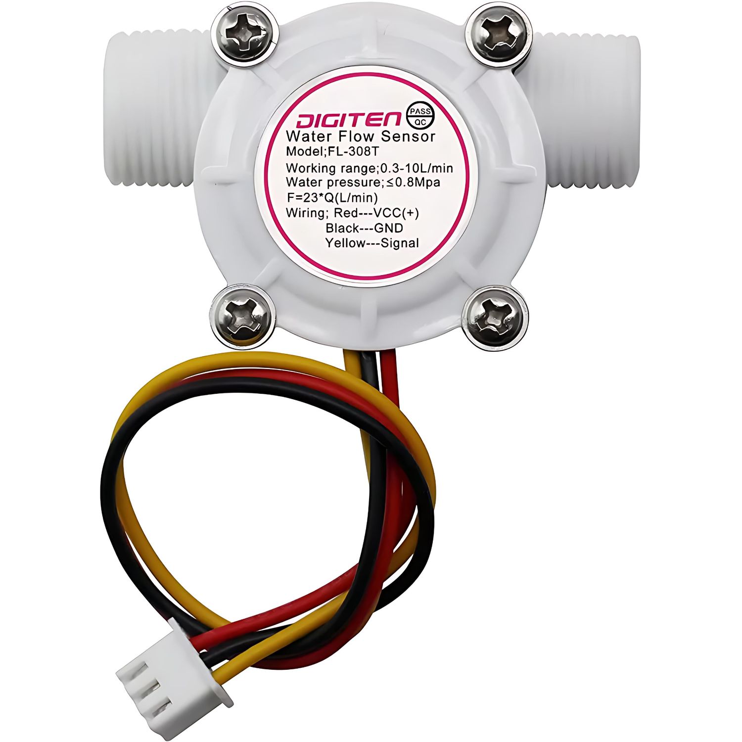 CAPTEUR DE DÉBIT YF-S201 1-30L / MIN 2.0MPA