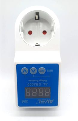Prise électrique de protection 220V 30A avec afficheur AVEL