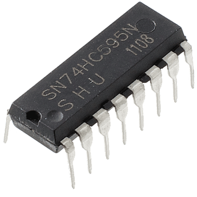 74HC595 Registre à décalage 8 bits DIP