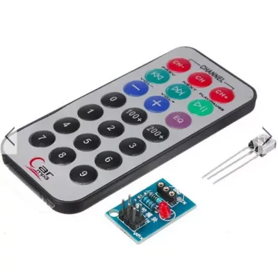 télécommande Infrarouge + récepteur HX1838 VS1838