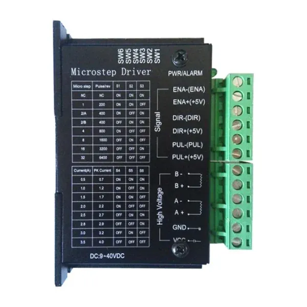 TB6600 Upgraded Stepper Motor Driver TB6600 (32 Segments,4.0A)