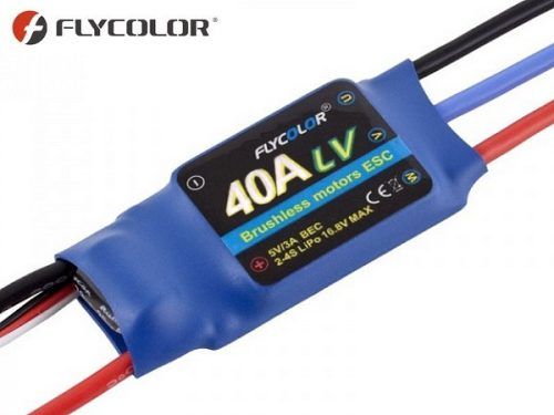 Flycolor LV – ESC Contrôleur de vitesse électronique 40A pour Moteur brushless