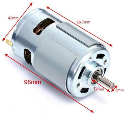Moteur RS-775 12V DC 2000 tr/min
