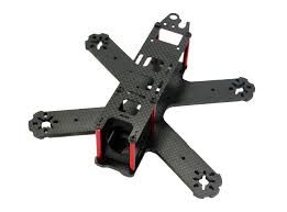 Châssis QAV180 de quadricoptère FPV fibre Carbon