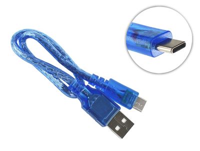 Câble Type-C 30 cm pour Arduino Nano et ESP32