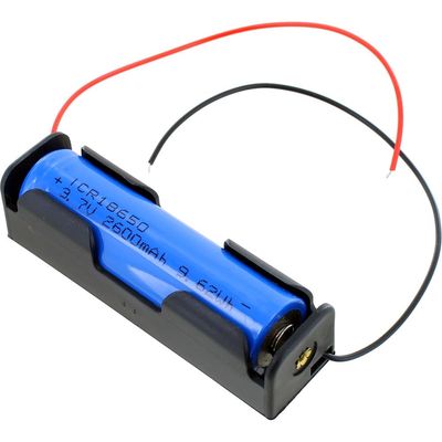 Support de pile lithium 18650