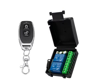 module relais sans fil à 2 canaux 315MHZ, 433MHZ