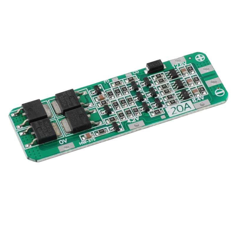BMS 3S 20A 12.6V pour Batterie Lithium 18650