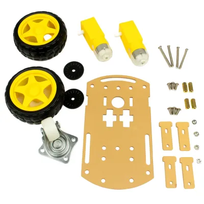 Smart Mini Robot Car Small 2WD Motor Chassis