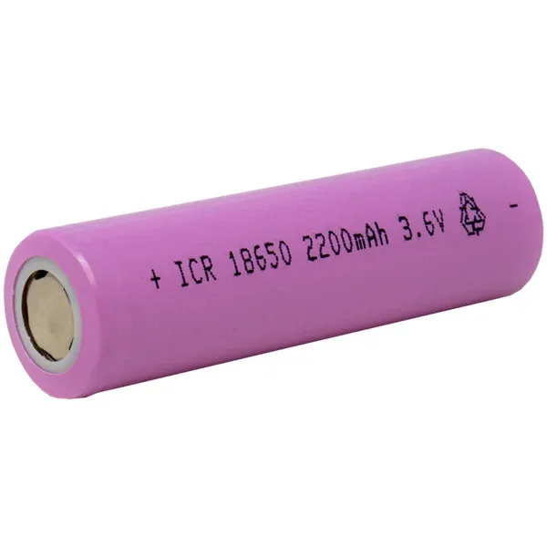 Pile Lithium-Ion 18650 3.7V 2200 mAh rechargeable