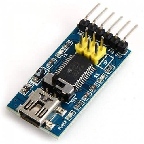 FTDI Basic Program Downloader USB to TTL FT232(blue) for Arduino