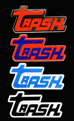 TPC TRASH Logo Die Cut Sticker Pack (12 Total)