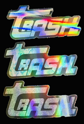 TPC TRASH Logo Die Cut Sticker Pack (12 Total)