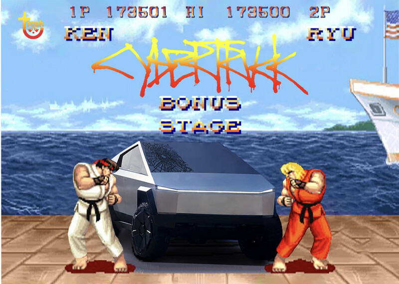 TPC #10 - Street Fighter/Final Fight Cybertruck Bonus Round