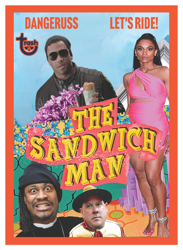 TPC #16 - DangeRuss "The Sandwich Man" (2 Cards per Order)