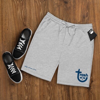 Navy TPC Embroidered Logo Fleece Shorts