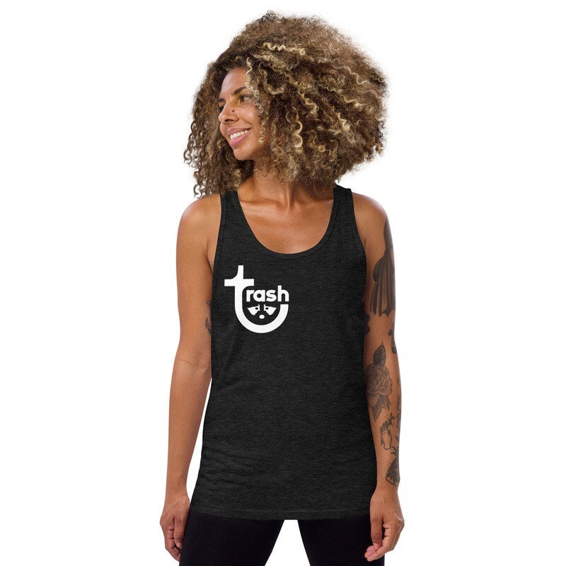 White TPC Logo Tank Top