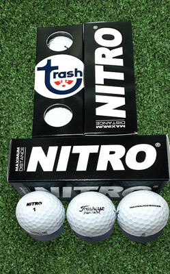 Trashiest x Nitro Distance Golf Ball Sleeve