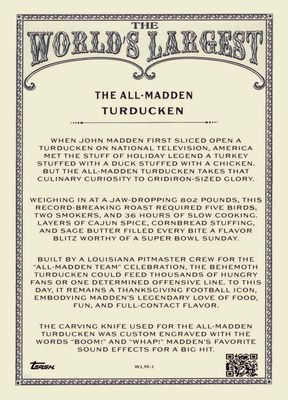 TPC S3 #1 The All-Madden Turducken