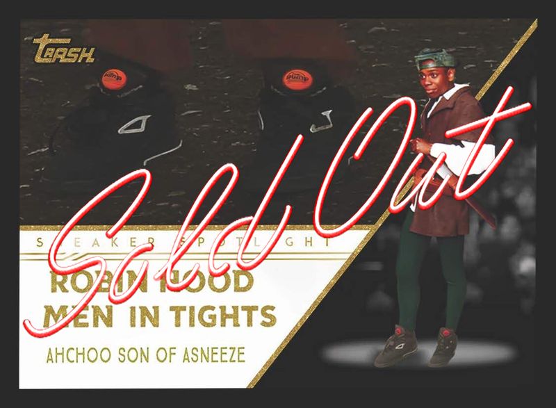 TPC S2 #3 Men in Tights Achoo Sneaker Spotlight