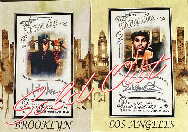 TPC #17 - LA to Brooklyn Ft. Evidence &amp; Masta Ace (2 Cards per Order)