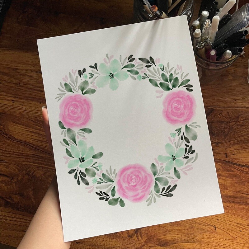 Print Corona Floral