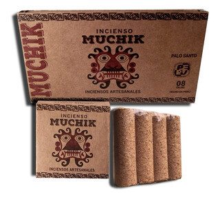 Incienso Muchik ~Premium Palo Santo Incense ~ (1 ) 4 ct box
