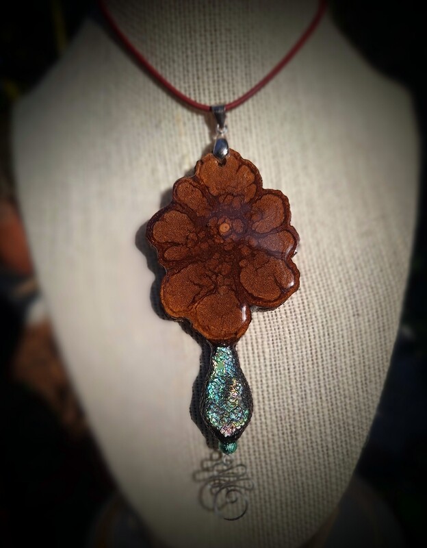 Ayahuasca Grand Mother Anaconda ceremony pendant UNIQUE