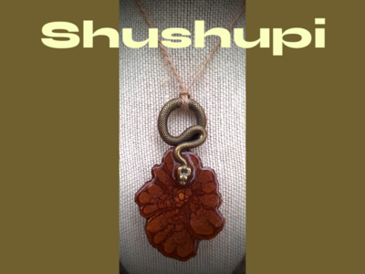 Sacred Serpent: Ayahuasca Vine with Shushupi Guardian Pendant