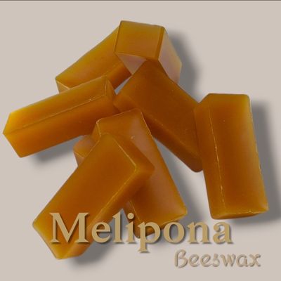 Pure Melipona Beeswax Bars -  wild harvested in Maynas district Peru