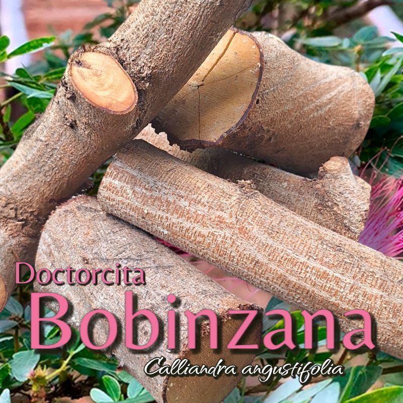 Bobinsana log ~ Calliandra angustifolia ~ peru.  500gr