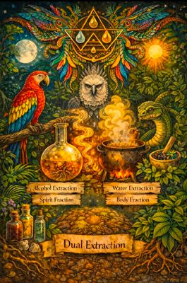 Dual Extraction &amp; Cold-Distilled  Plant Concentrate Tinctures