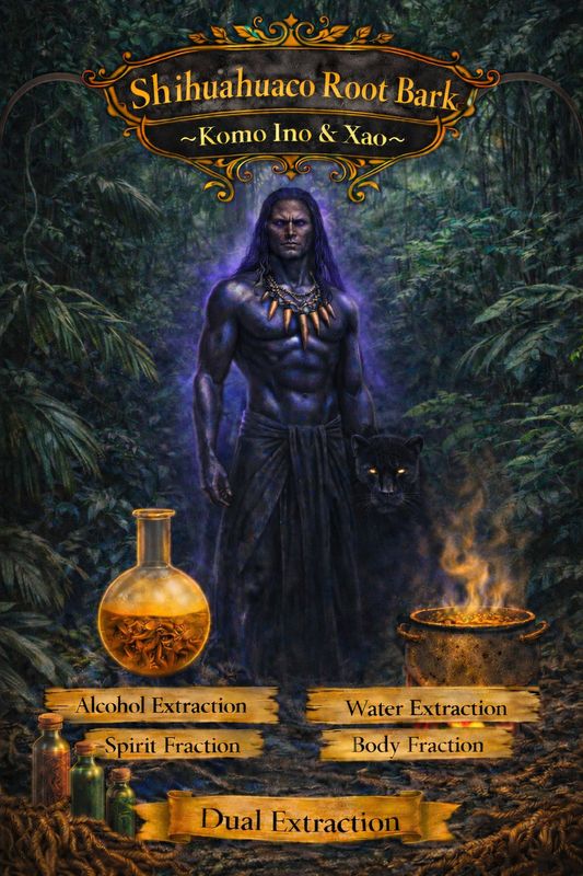 Shihuahuaco Root Bark ~ Dual Extraction &amp; Cold-Vacuum Distilled Concentrate Tincture