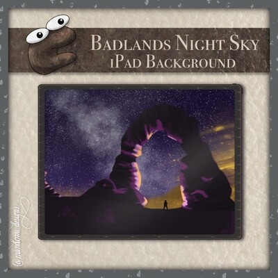 Badlands Night Sky