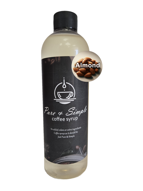 Pure &amp; Simple Almond Flavoring Syrup - 16 oz