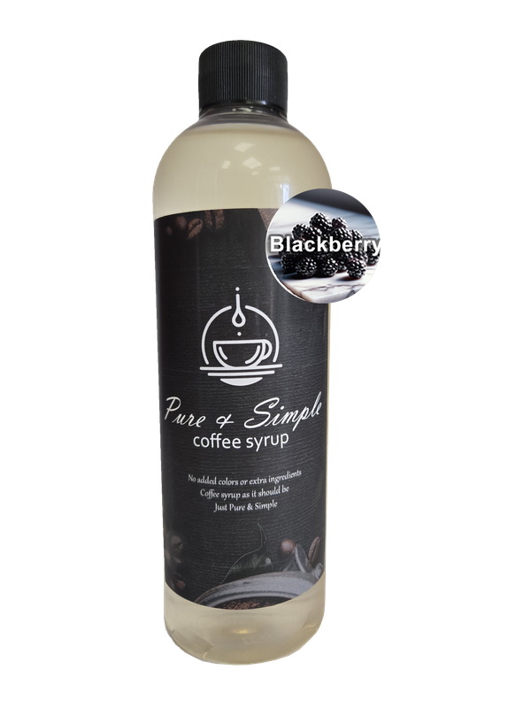 Pure &amp; Simple Blackberry Flavoring Syrup - 16 oz