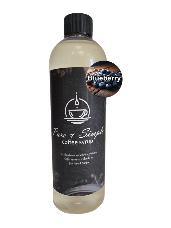 Pure &amp; Simple Blueberry Flavoring Syrup - 16 oz