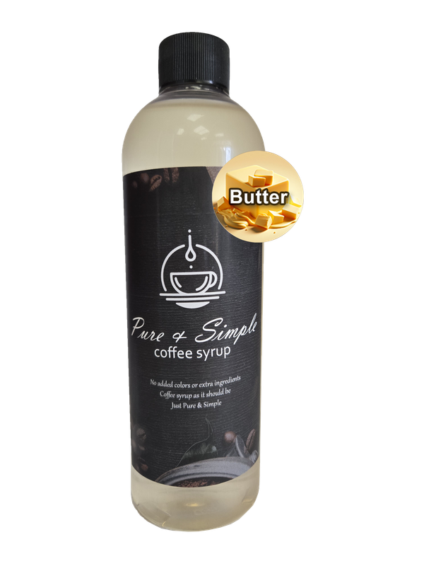 Pure &amp; Simple Butter Flavoring Syrup - 16 oz