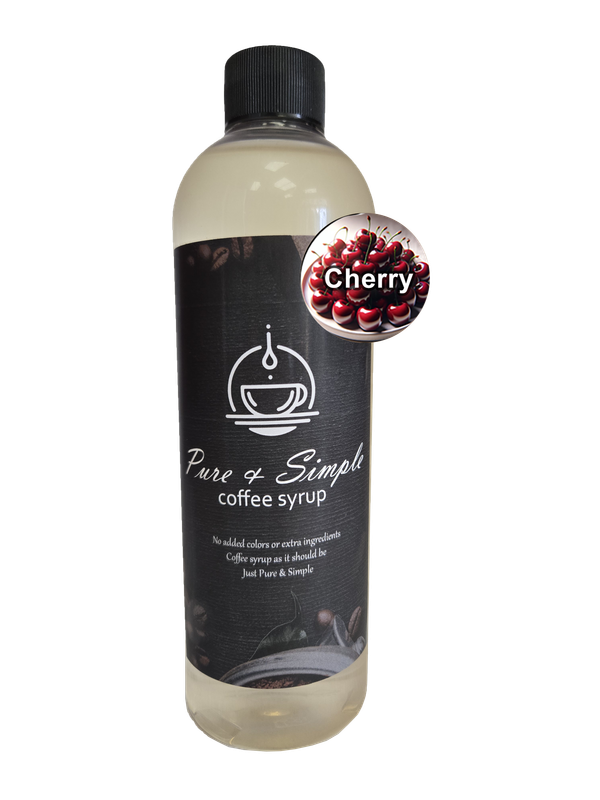 Pure &amp; Simple Cherry Flavoring Syrup - 16 oz