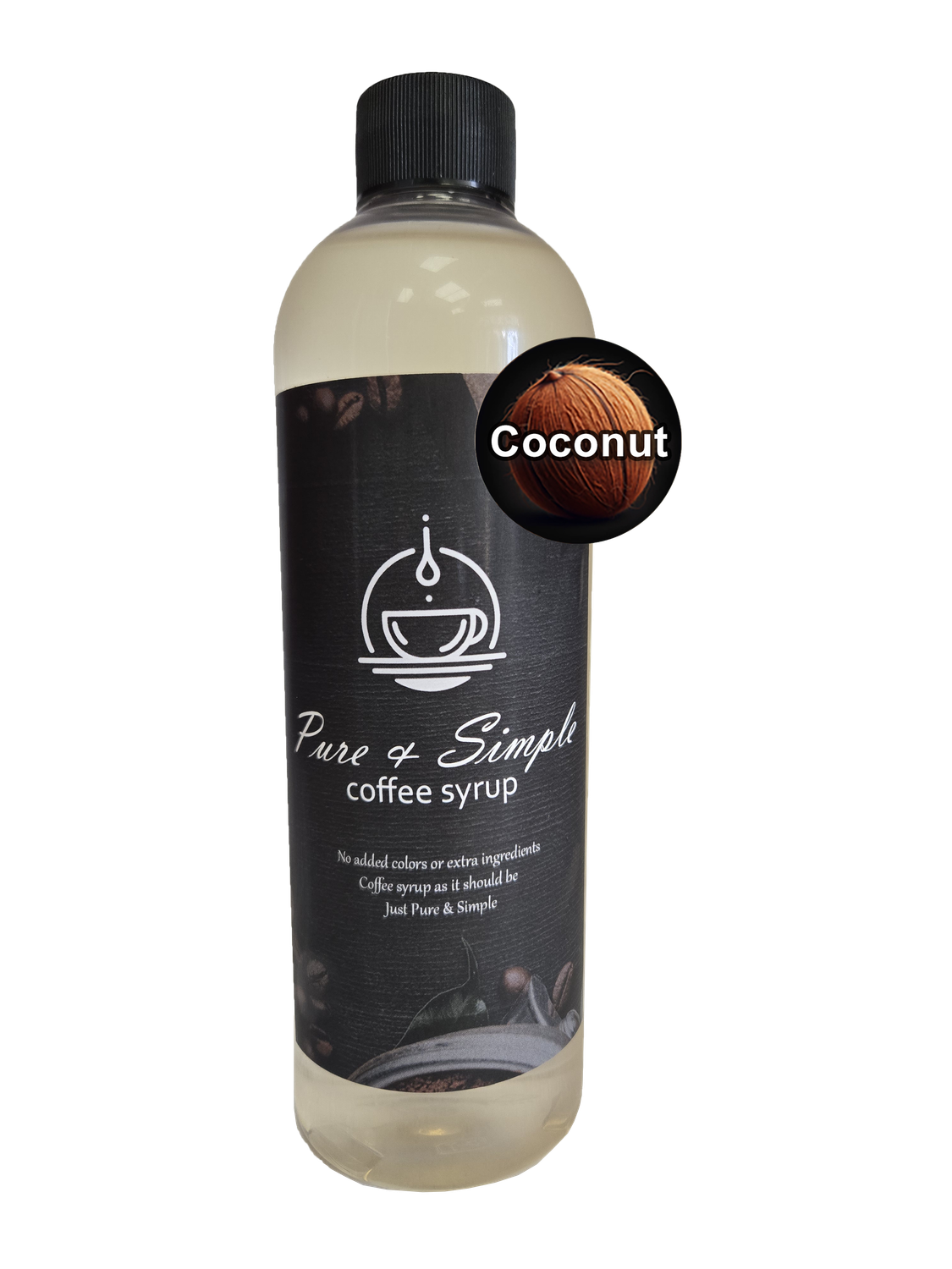 Pure &amp; Simple Coconut Flavoring Syrup - 16 oz
