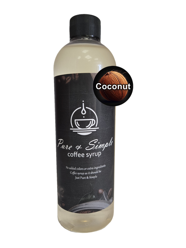 Pure &amp; Simple Coconut Flavoring Syrup - 16 oz