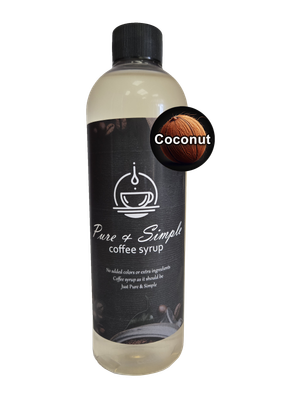Pure &amp; Simple Coconut Flavoring Syrup - 16 oz